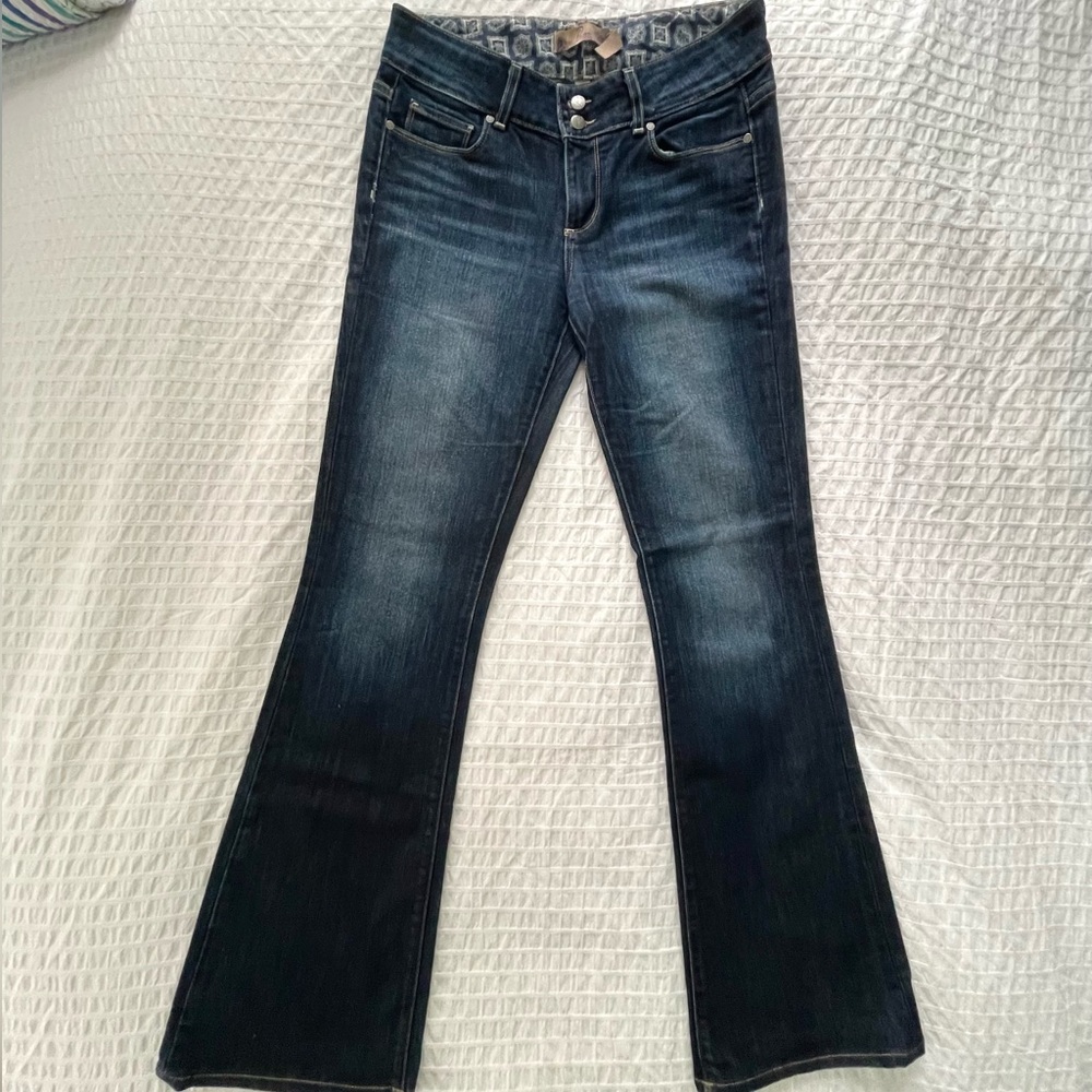 Paige Hidden Hills Boot Cut Jeans (28)